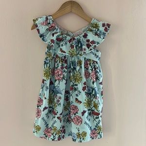 Tea Collection Floral Ruffle Dress
